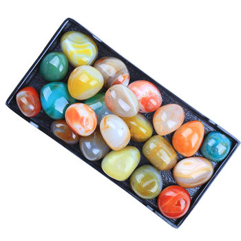 Nanjing Yuhua stone original stone natural pebbles succulent pavement fish tank landscaping flower potted five-color small stones