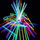 100 Glow Sticks Bracelets Necklaces Fluorescent Light Stick