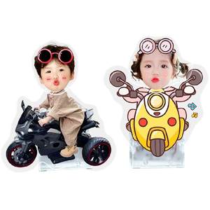 
Car ornaments, customized baby photos, shaking head, car interior accessories, car center console decorations, diy practical goodies