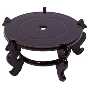 
Indoor desktop small flower holder flower pot base bottom tray free shipping flower pot rack non-solid wood flower stool cushion ornament wooden seat