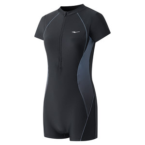 
Hongxing Erke Women's One-piece Boxer Swimsuit Advanced Racing Special Training Swimming Pool Sports Adult Swimwear