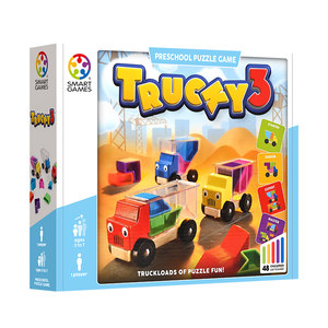 SmartGames Truck Installation Music 3 years old + Thinking Training Montessori Building Blocks Early Education Toys Birthday Gift