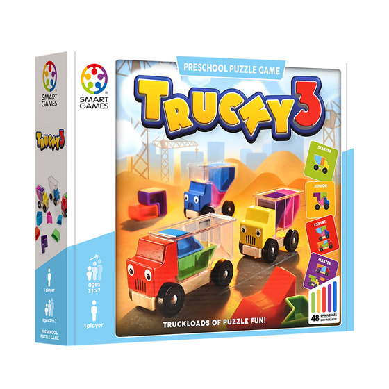 SmartGames Truck Installation Music 3 years old + Thinking Training Montessori Building Blocks Early Education Toys Birthday Gift