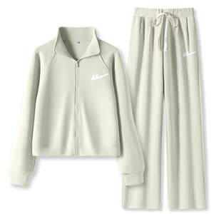 
Pull back casual sports suit women's 2026 new unique high-end fashionable spring outfit complete set