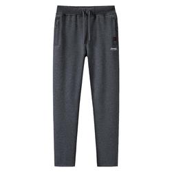 Jeep Jeep Fleece Sweatpants Men's Winter Middle-aged And Elderly Dad's Sweatpants Winter Large Size Thickened Casual Pants