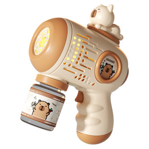 
Capibala Bubble Blowing Machine Children's Handheld Electric Fully Automatic Gun Girl Toy 2026 New Infant and Toddler