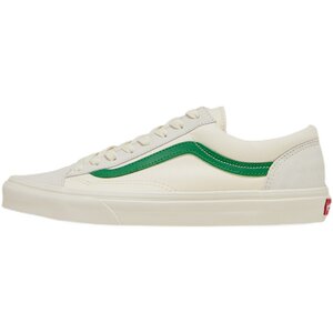 
VANS STYLE36 White and Green GD GD same canvas shoes VN0A3DZ3RFX