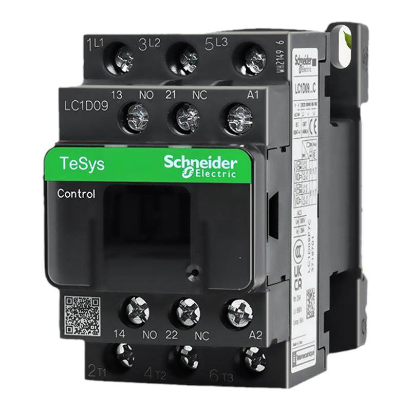 Contacteur Schneider 3P 9A LC1-D09F7C - Tension Bobine 110V AC, Pour Commande électrique