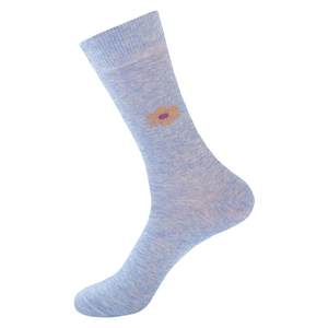 
Langsha long tube cotton socks high tube pure cotton women's autumn and winter cotton odorproof sweat-absorbing ins trendy socks breathable sweat-absorbing 6 pairs