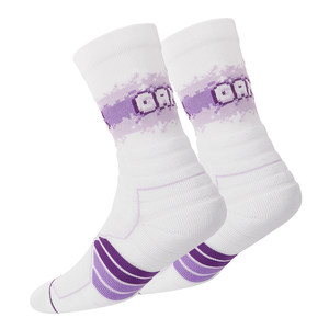 GM trendy professional mid-calf sports socks men's towel bottom thickened non-slip wear-resistant breathable American elite basketball socks