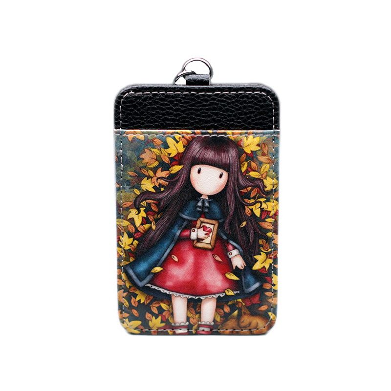2Pcs Photocard Holder Keychain Sliding Cute Cartoon Botswana