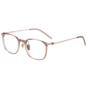 
Ultra-light feather titanium square frame high myopia anti-blue light glasses women's degree can be matched with glasses frame without makeup Korean white eyes