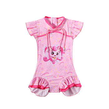 [UPF50+Sun protection and chlorine resistance] Children's swimsuit one-piece
