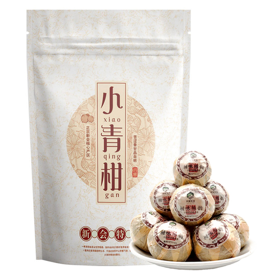 金裕明堂 プーアル茶 陳皮付き - 500g