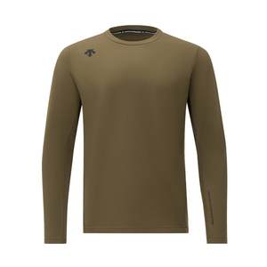 
DESCENTE Desante TRAINING comprehensive training training sports fitness men's fleece long-sleeved sweater