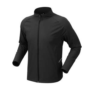 Sports windbreaker jacket Men's light -speed dry windproof running thin training service outdoor riding chief sleeve spring and autumn
