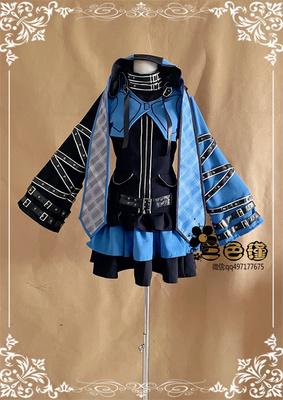 taobao agent [Three Color Jin] Cosplay/Ike Eveland VR Rabbit Ear Loli Makeup/Cased