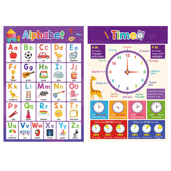 English word month alphanumeric recognition wall sticker