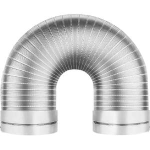 
Range hood exhaust pipe kitchen range hood exhaust pipe stainless steel pipe pure aluminum thickened ventilation and smoke exhaust accessories