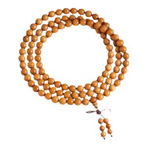 
Qingxiangtai Natural Peach Wood Bracelet Official Flagship Store Women's Rosary Buddhist Bead Bracelet Meditation Peaceful Wood Bracelet