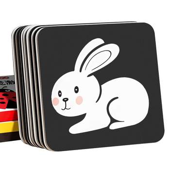 Black and white card baby early education card newborn baby toys