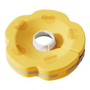 Yushan infant and toddler baby swimming ring neck ring newborn 0 to 3 months 6 months old adjustable swimming ring