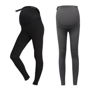 Loveloc maternity pants, autumn and winter outer leggings, warmth and thickened small feet, belly-supporting shark pants, long trousers, trousers
