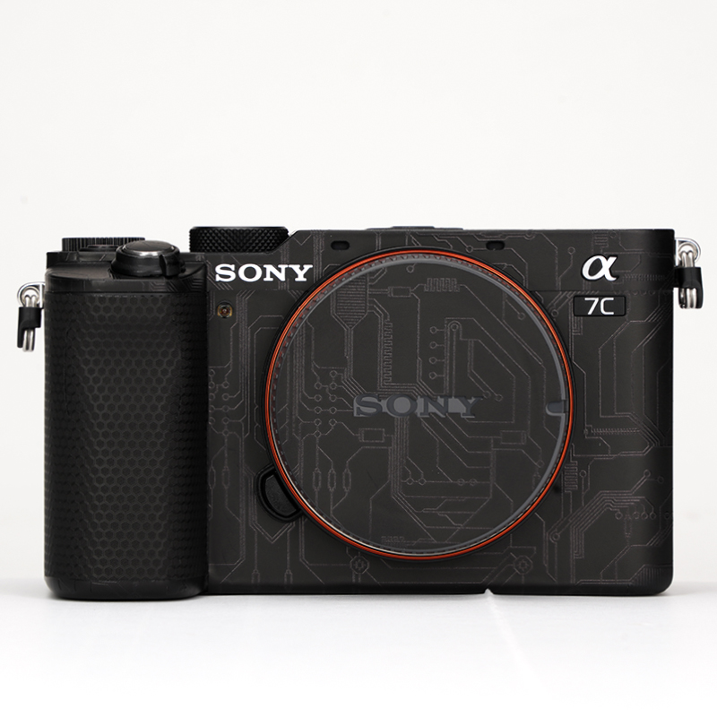 美本堂 适用于索尼A7C相机保护贴膜SONY a7c机身贴纸皮纹贴皮磨砂迷彩3M