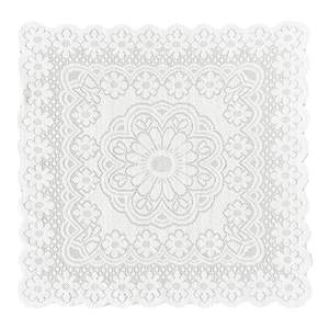 White lace desktop high -level sensor square Korean French coffee table cloth cover cloth high -end embroidered table cloth art
