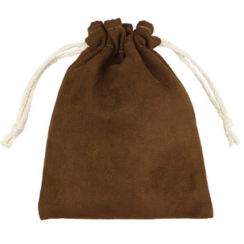 Double -layer thickened suede text storage dial to play bags
