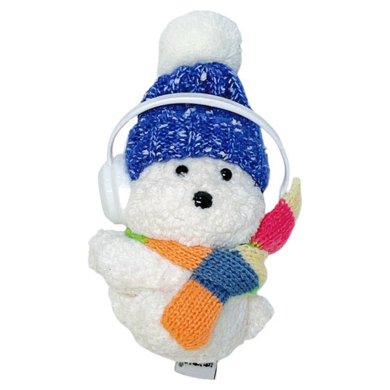 
New car ornaments, plush dolls, car center console screen, rearview mirror decorations, high-end car interior for girls