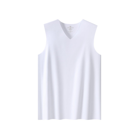 
Septwolves Men's Vest Modal Seamless 2026 New Trendy Handsome Boys Sports Broad Shoulder Cotton Undershirt