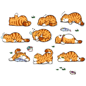 
Zhaojimao car stickers personalized creative cartoon cat car stickers reflective body stickers electric motorcycle scratch stickers