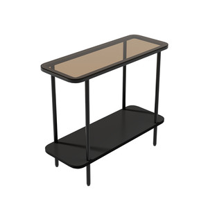 
Bedside slit small table double-layer extremely narrow storage cabinet simple coffee table ultra-narrow mini side table storage rack