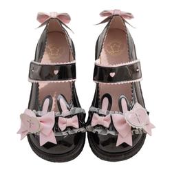 Skip Class, Sweetheart Sick Rabbit Original Cream Sole, Cute And Versatile Lo Shoes, Big Toe Shoes, Lolita Shoes