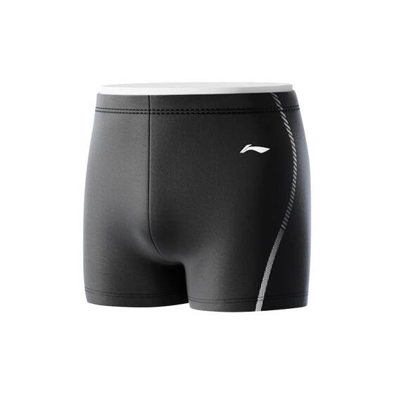 Li Ning Swimming Pants Men's Adult Professional Racing Boxer 2026 New Youth Quick-Drying Tight Swimming Pool Special