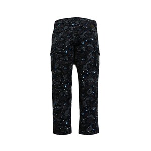 
BAPE men's clothing autumn and winter full-print starry sky pattern patch pocket work trousers 152018H