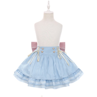 taobao agent [To Alice] TZC6173 Original Children's Costume Star Girls Naval Linguistics Skirt