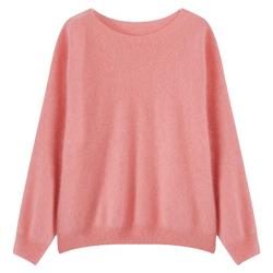 Xiangying Knitted Sweater For Women 2023 Autumn And Winter New Style Brushed Super Nice Lazy Inner Sweater