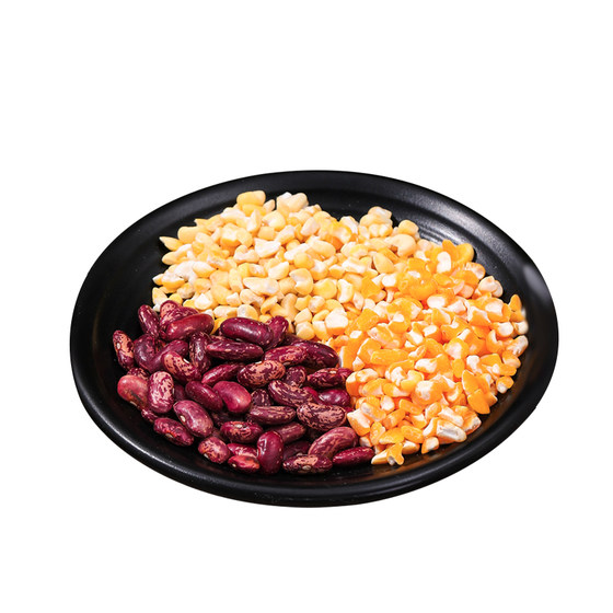 24 years of new grain Northeast sticky big scatter porridge fitness corn kernel big scatter porridge farm specialty purple red flower kidney beans