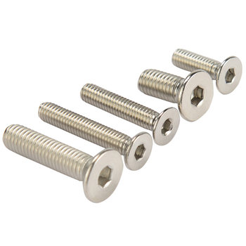 
201 stainless steel countersunk head hexagon socket screws flat head