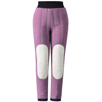 Winter elderly women's pants silk cotton cotton and knee cotton pants
