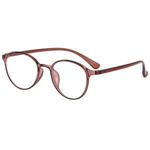 
Ultra-light women's myopia glasses, professional online prescription, can be equipped with prescription Korean version, slimming brown glasses frame for big face