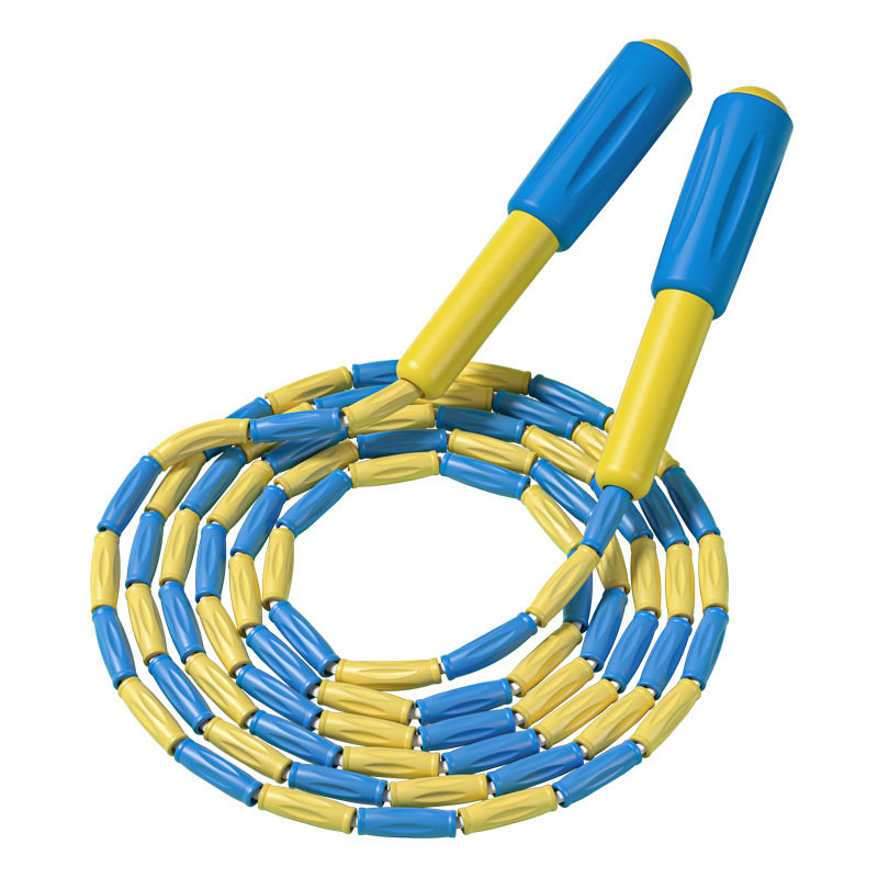 Corde à Sauter Dilwe En Bambou - Poignée Confortable, Longueur Réglable, Perles Pour éviter Les Nœuds - Pour Fitness