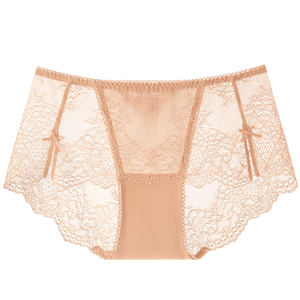 
129 yuan for 2 pairs of Manifen sexy hollow romantic lace women's underwear, light and pure, square angle