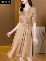 Платье, летняя одежда, расширенная длинная юбка для матери, корсет, коллекция 2022, премиум класс, яркий броский стиль, по фигуре