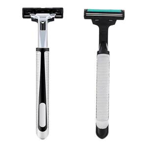 
Razor double-layer manual razor beard blade 2-layer shaving blade holder universal shaving head