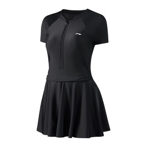 
Li Ning plus size swimsuit for women fat mm 200*0.5kg one-piece women's hot spring cover the flesh and look slimming 2025 new swimming pool exclusive