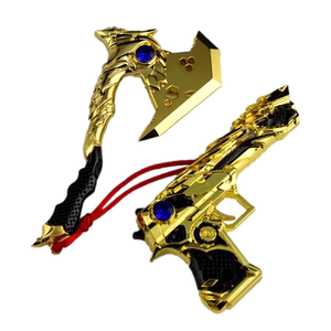 Modelless hero weapon without shadow sand eagle metal model Tomahawk alloy ornament toys peripheral
