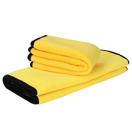 Car towel wipes, special hair loss, thickened water absorption, car washing glass large cloth tools and supplies